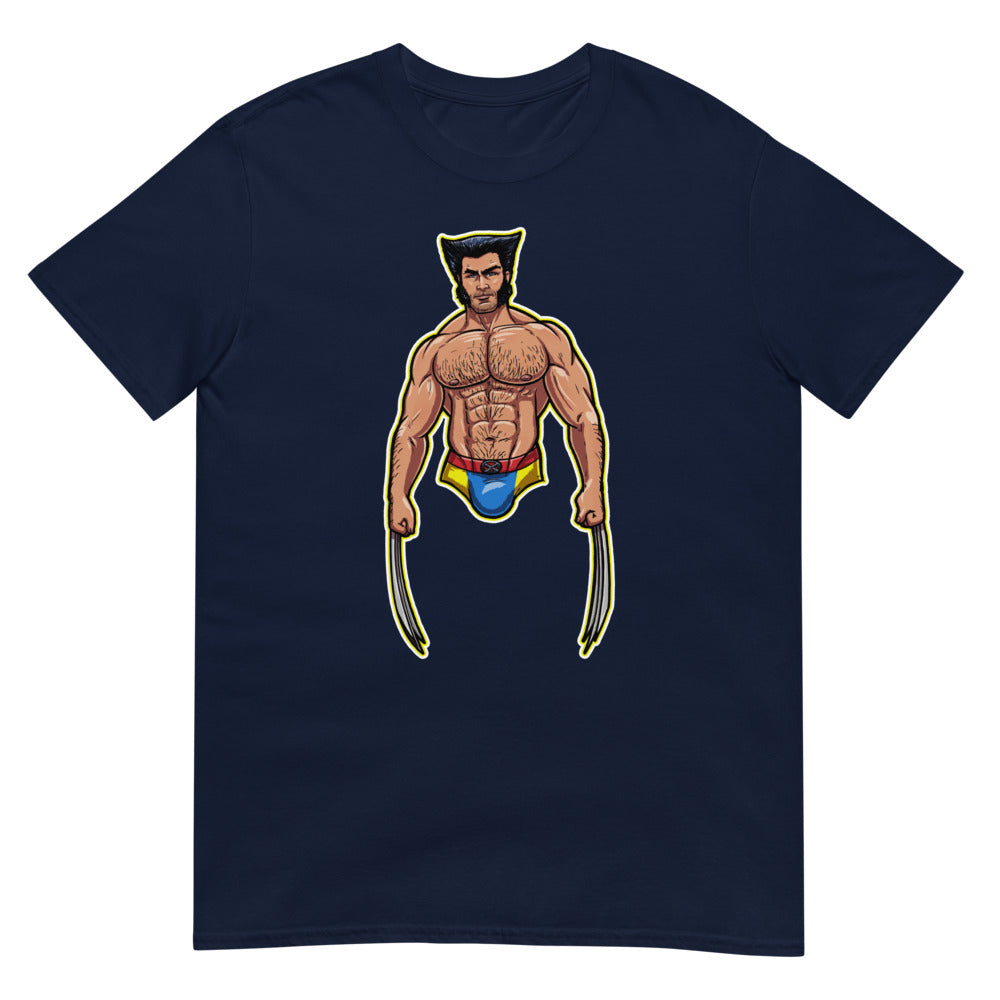 Debut garment mockup | Adamantium Hands (Daily Dozen) | Navy