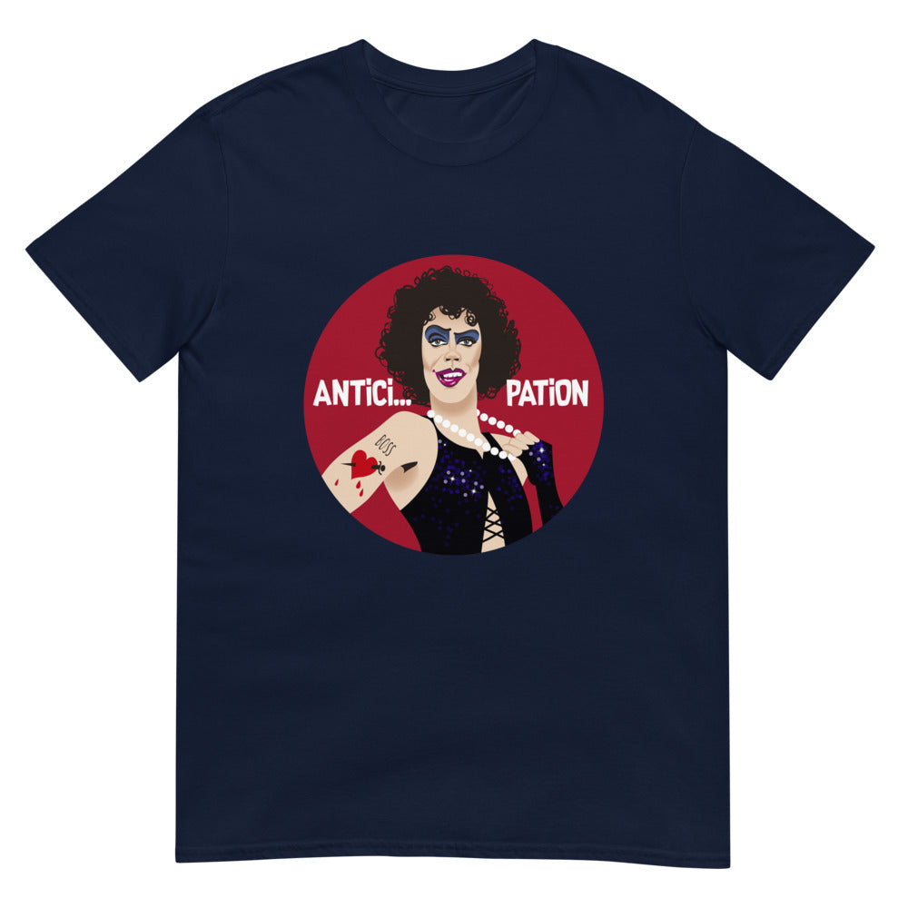 Debut garment mockup | Anticipation (Daily Dozen) | Navy