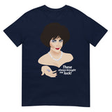 Debut garment mockup | Blue Diamonds (Daily Dozen) | Navy