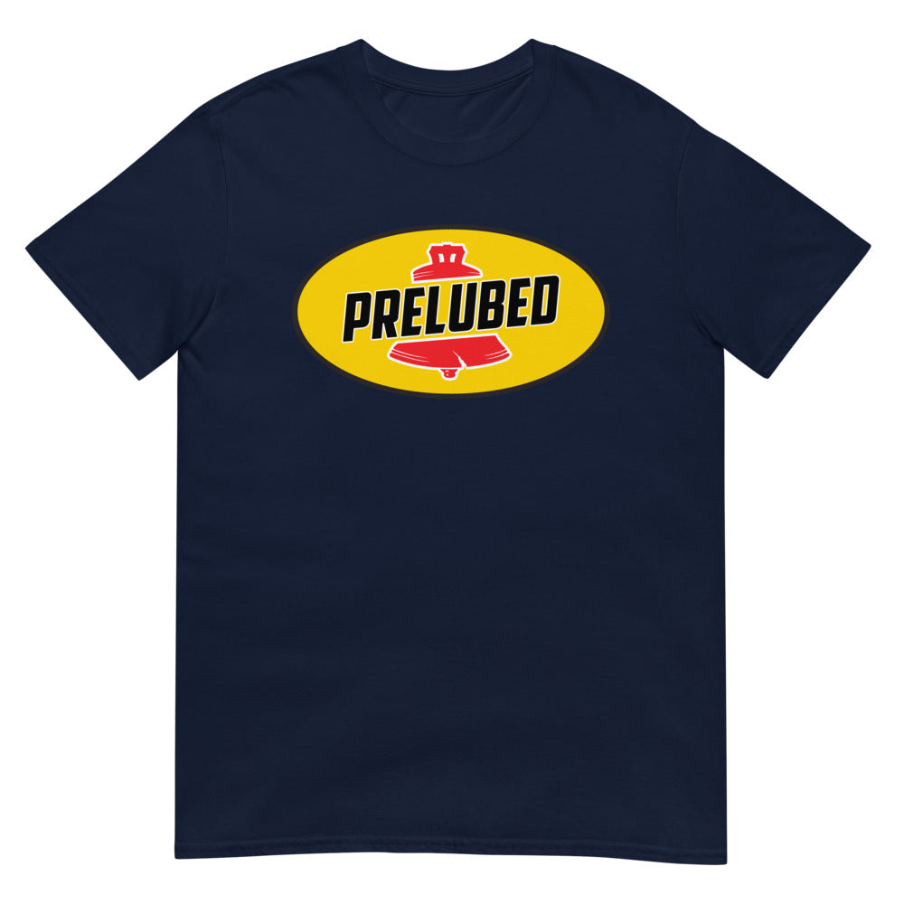 Debut garment mockup | Prelubed (Daily Dozen) | Navy