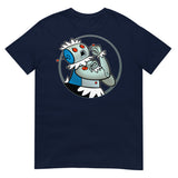 Debut garment mockup | Rosie the Riveter (Daily Dozen) | Navy