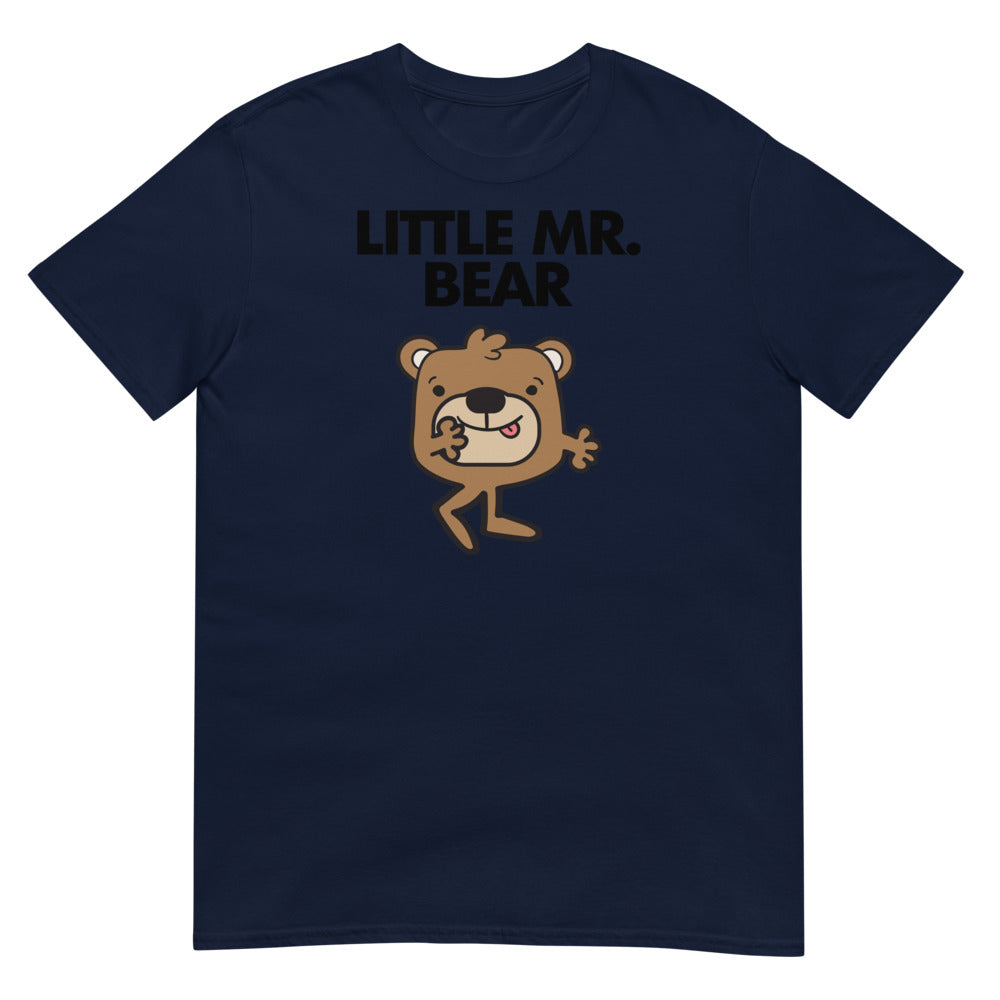 Debut garment mockup | Little Mr. Bear (Daily Dozen) | Navy