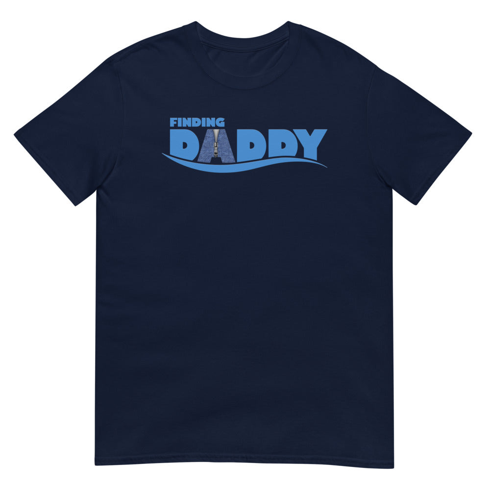Debut garment mockup | Finding Daddy (Daily Dozen) | Navy