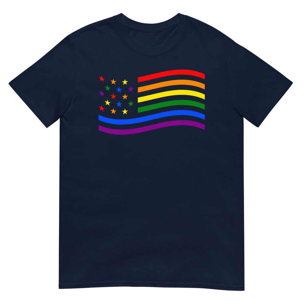 Debut garment mockup | Pride in the USA (Daily Dozen) | Navy
