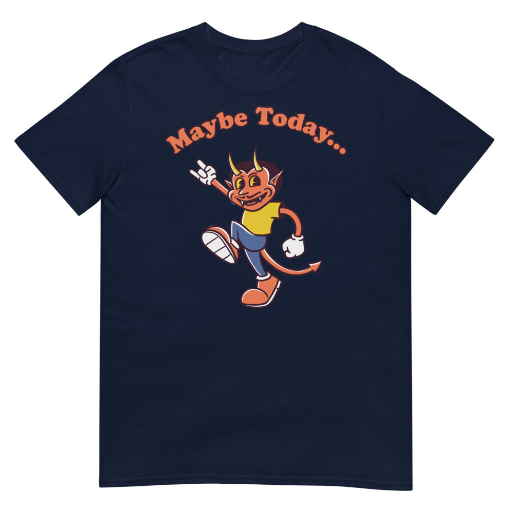 Debut garment mockup | Maybe Today (Daily Dozen) | Navy
