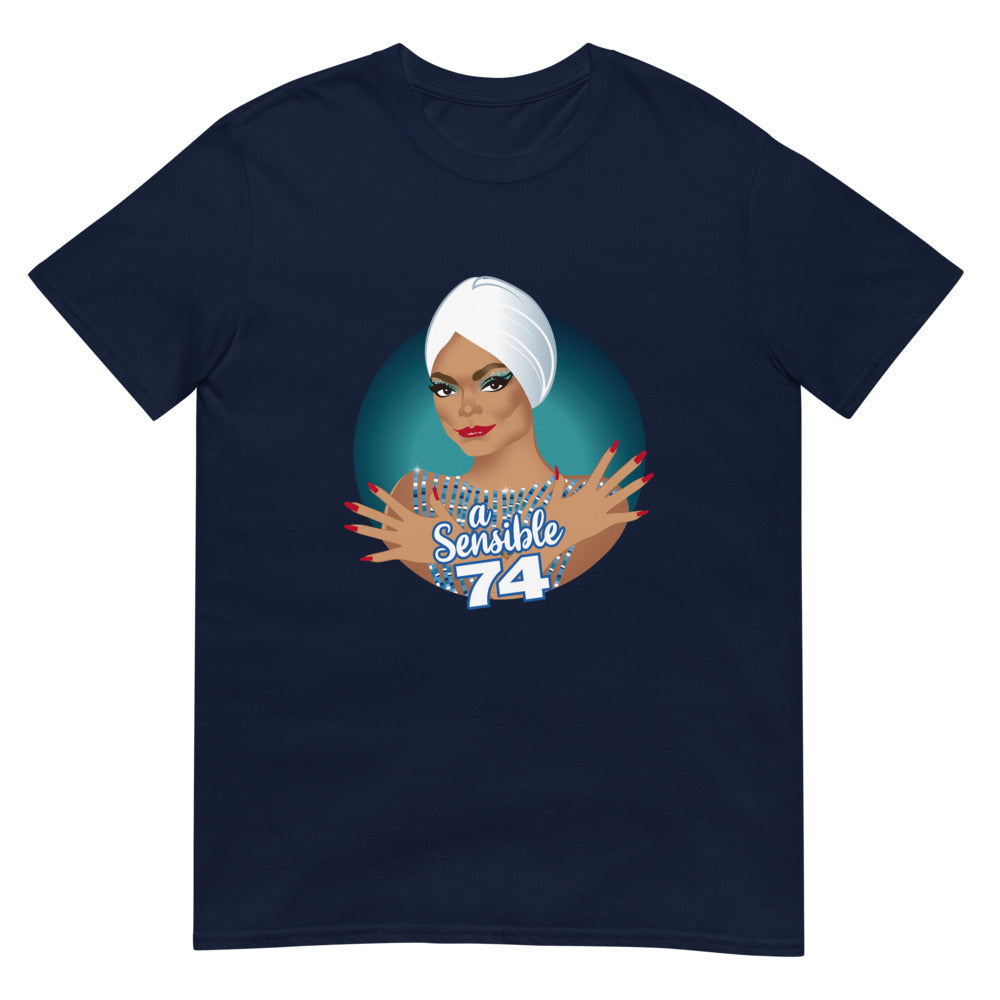 Debut garment mockup | Sensible 74 (Daily Dozen) | Navy