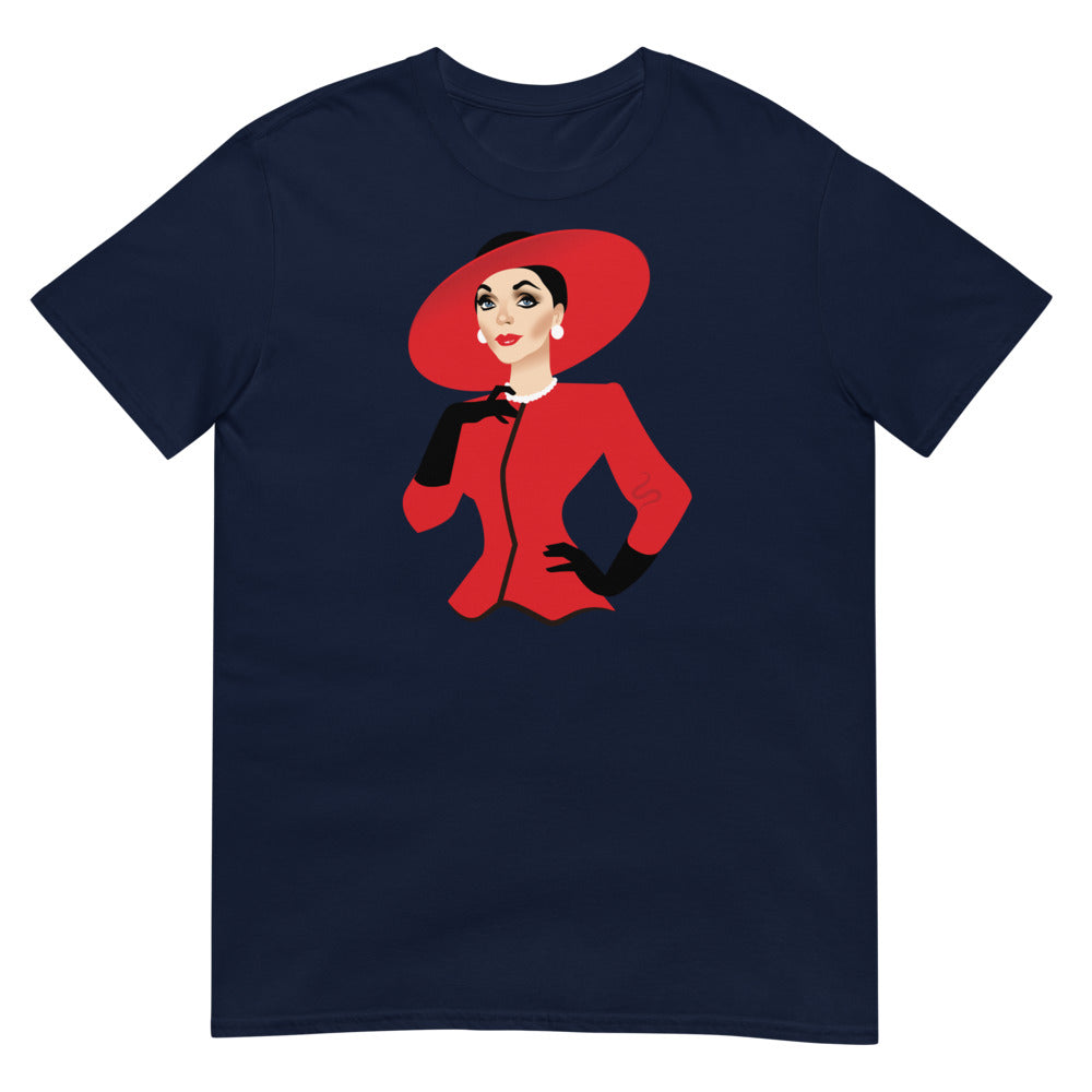 Debut garment mockup | The Ex-Wife (Daily Dozen) | Navy