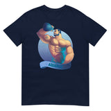 Debut garment mockup | Aquarius (Daily Dozen) | Navy