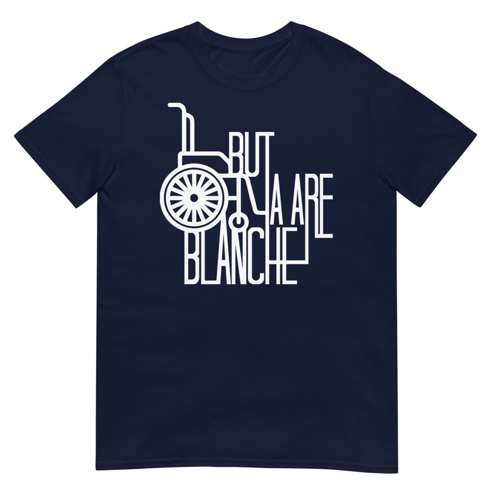 Debut garment mockup | But Ya Are Blanche (Daily Dozen) | Navy