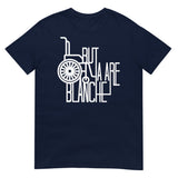 Debut garment mockup | But Ya Are Blanche (Daily Dozen) | Navy