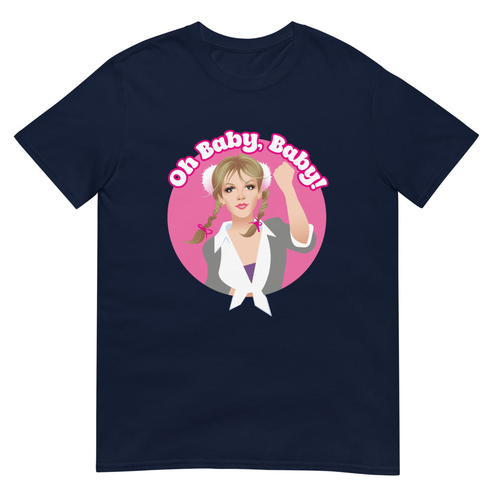 Debut garment mockup | Oh Baby (Daily Dozen) | Navy