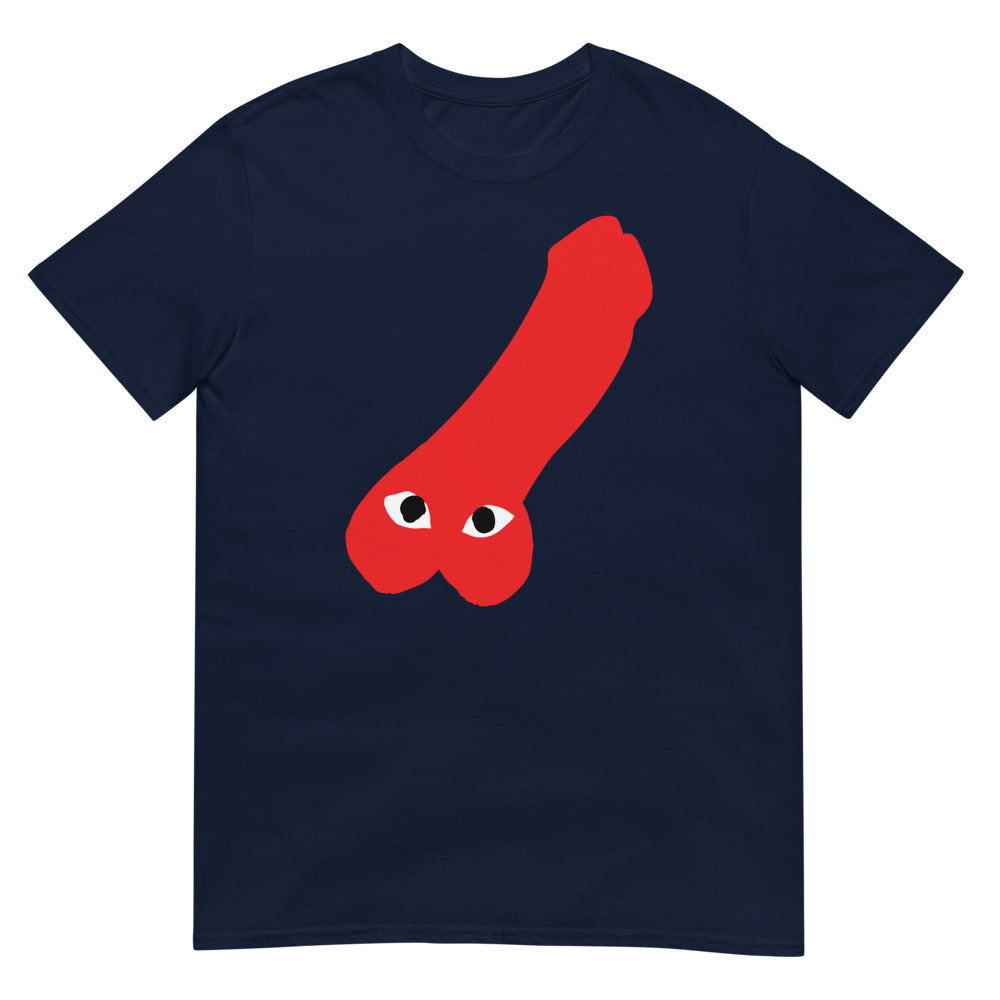 Debut garment mockup | Comme des Scrotums (Daily Dozen) | Navy