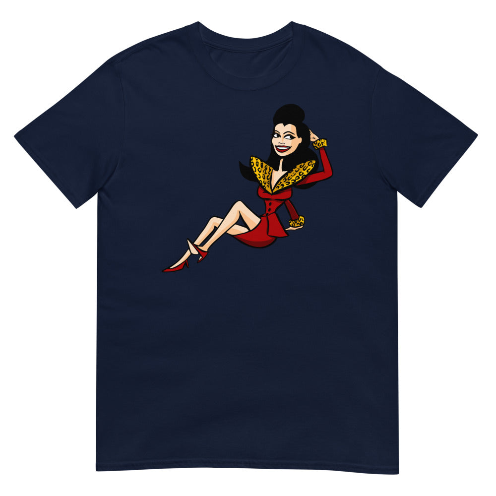 Debut garment mockup | Crushing Scene (Daily Dozen) | Navy