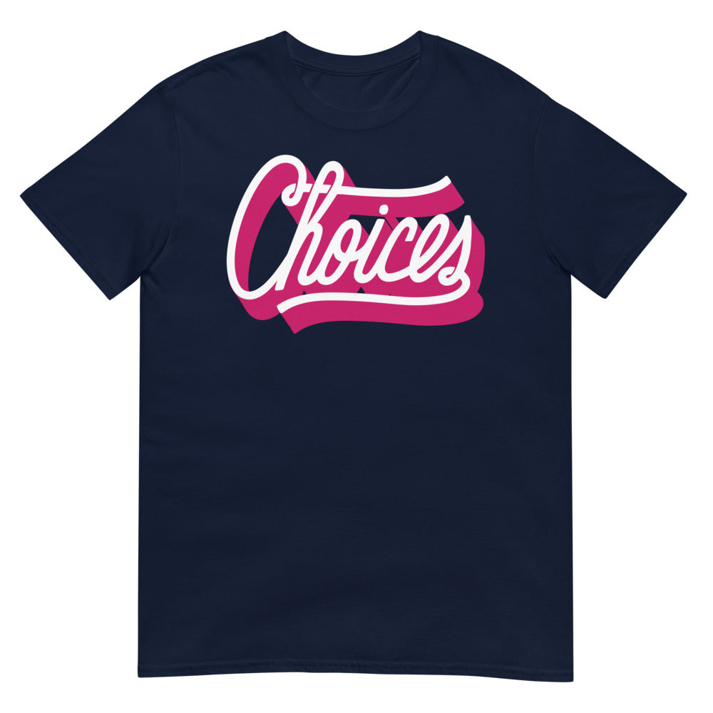 Debut garment mockup | Choices (Daily Dozen) | Navy