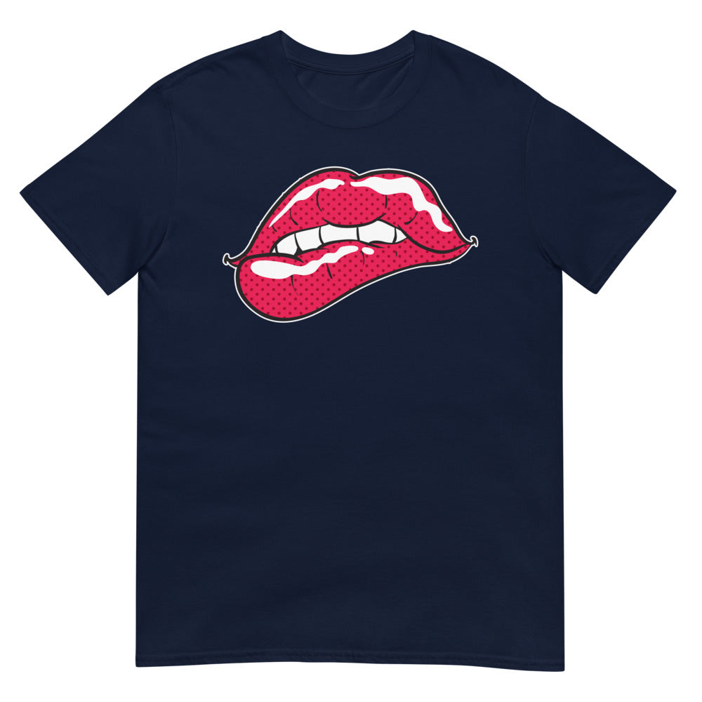 Debut garment mockup | Pop Lust (Daily Dozen) | Navy