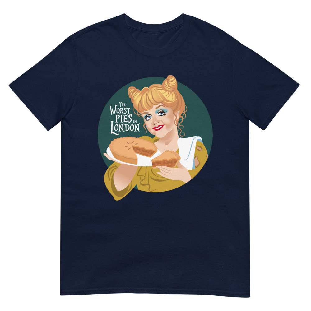 Debut garment mockup | Worst Pies in London (Daily Dozen) | Navy