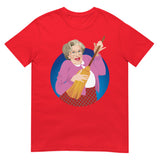 Debut garment mockup | Sweep it Real (Daily Dozen) | Red