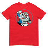 Debut garment mockup | Rosie the Riveter (Daily Dozen) | Red