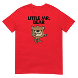 Debut garment mockup | Little Mr. Bear (Daily Dozen) | Red