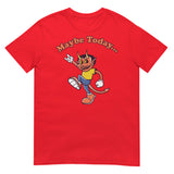 Debut garment mockup | Maybe Today (Daily Dozen) | Red