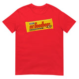 Debut garment mockup | Mr. Goodbear (Daily Dozen) | Red