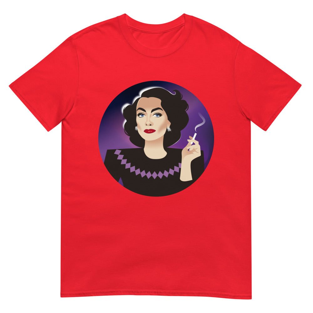 Debut garment mockup | Not Impressed (Daily Dozen) | Red