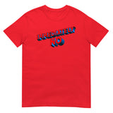 Debut garment mockup | Immediately No (Daily Dozen) | Red