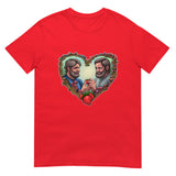 Debut garment mockup | Strawberry Fields (Daily Dozen) | Red