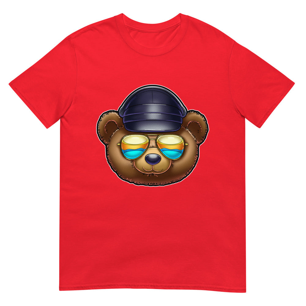 Debut garment mockup | Teddy (Daily Dozen) | Red