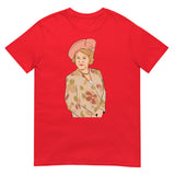 Debut garment mockup | Hyacinth (Daily Dozen) | Red