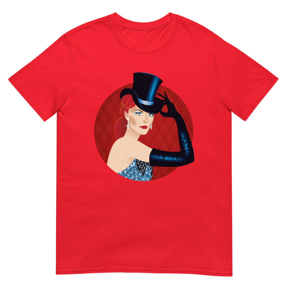 Debut garment mockup | Red Wind Mill (Daily Dozen) | Red