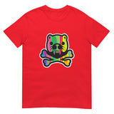 Debut garment mockup | Psycho Otter (Daily Dozen) | Red