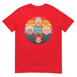 Debut garment mockup | Miami Sunset (Daily Dozen) | Red