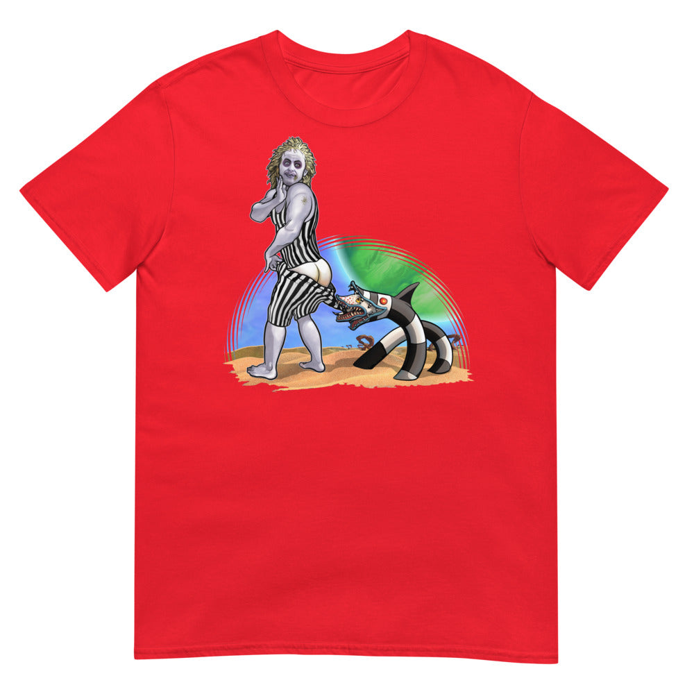 Debut garment mockup | It's Showtime (Daily Dozen) | Red