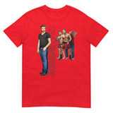 Debut garment mockup | Mean Bears (Daily Dozen) | Red
