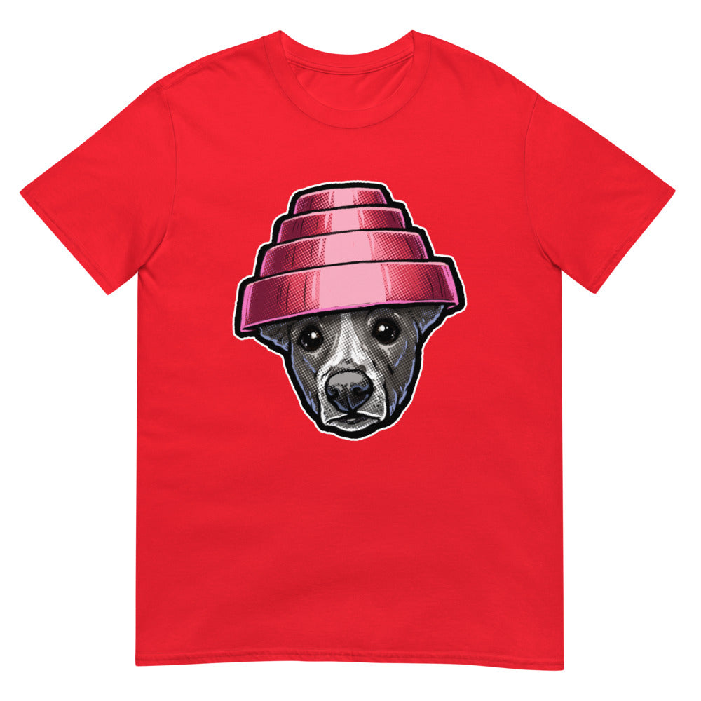 Debut garment mockup | Whippet Real Good (Daily Dozen) | Red