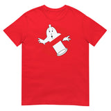 Debut garment mockup | Straight Outta Condoms (Daily Dozen) | Red