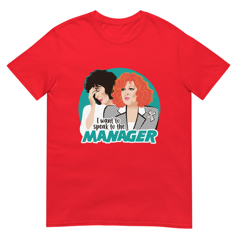 Debut garment mockup | Original Karen (Daily Dozen) | Red