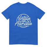 Debut garment mockup | Vintage So Adorable (Daily Dozen) | Royal