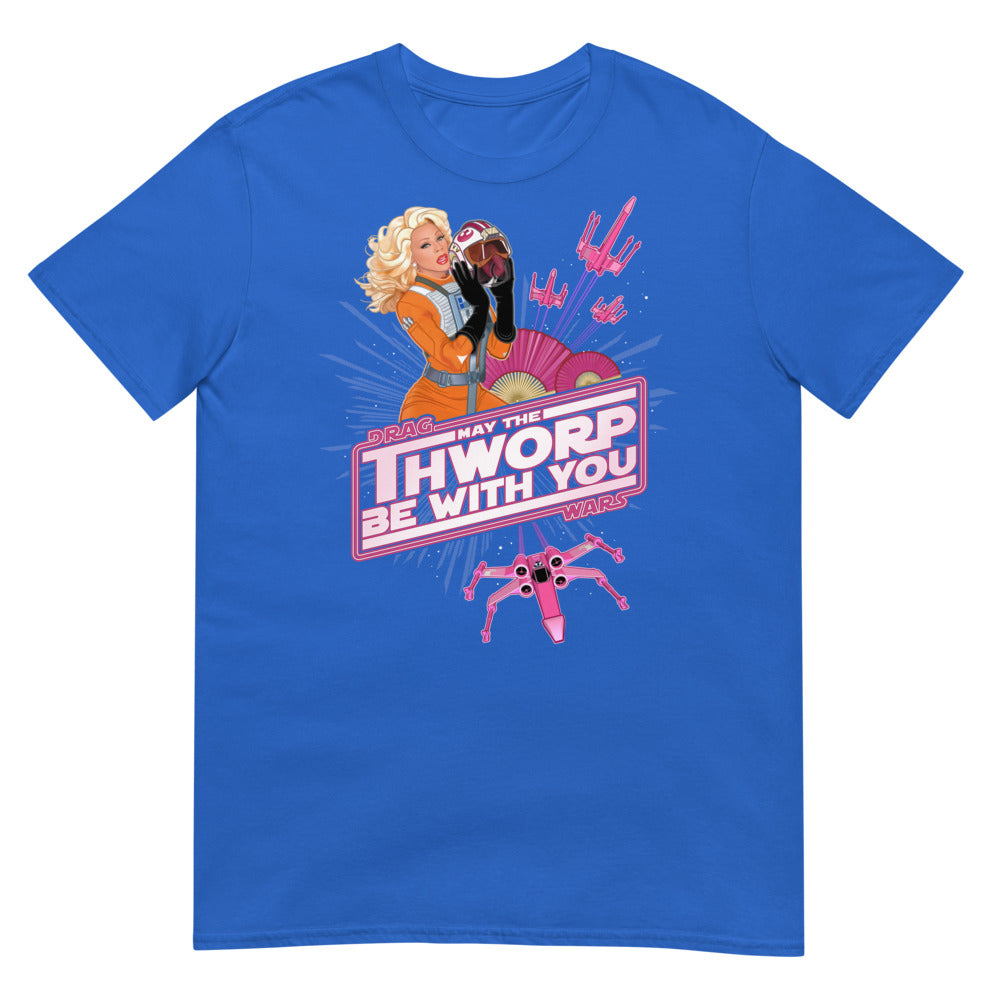 Debut garment mockup | May the Thworp Be With You (Daily Dozen) | Royal