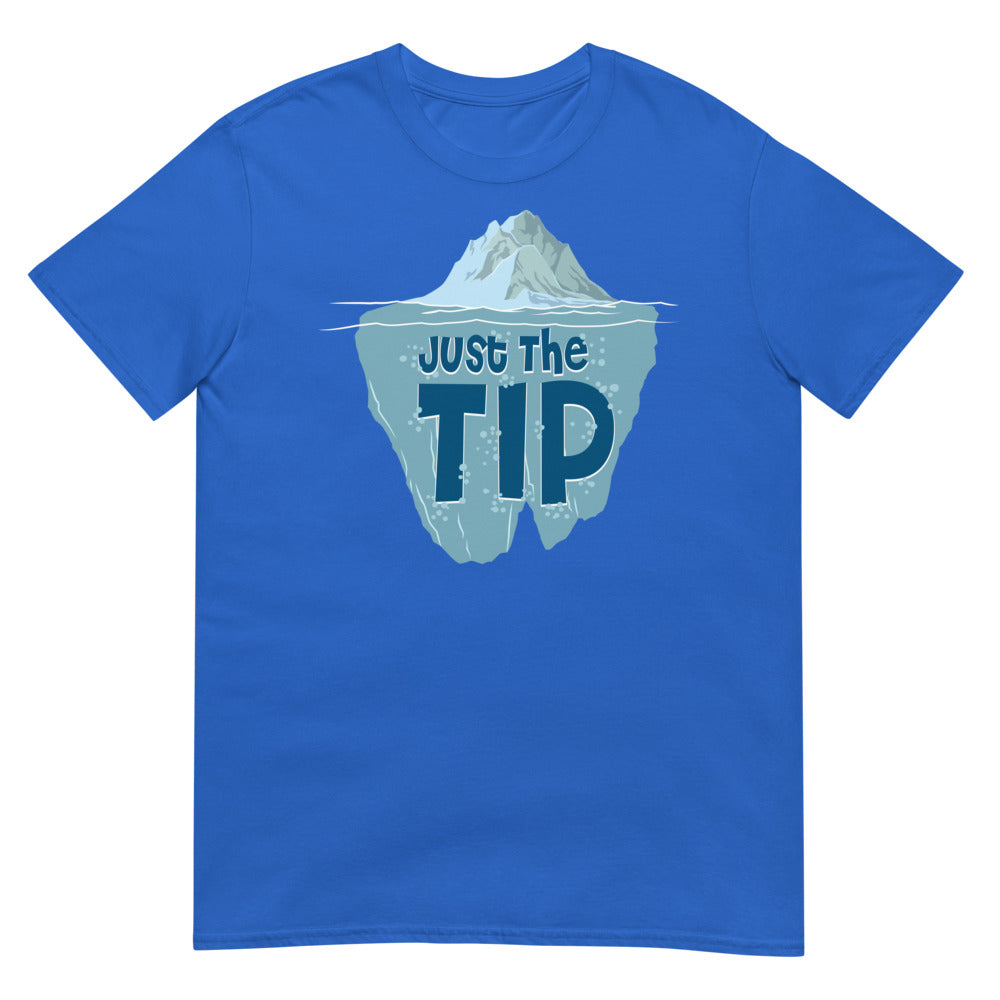 Debut garment mockup | Just the Tip (Daily Dozen) | Royal
