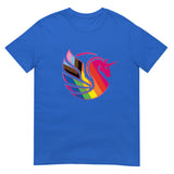 Debut garment mockup | Swish Pride Edition Logo (Daily Dozen) | Royal