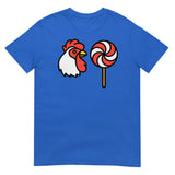 Debut garment mockup | Why did the Chicken (Daily Dozen) | Royal