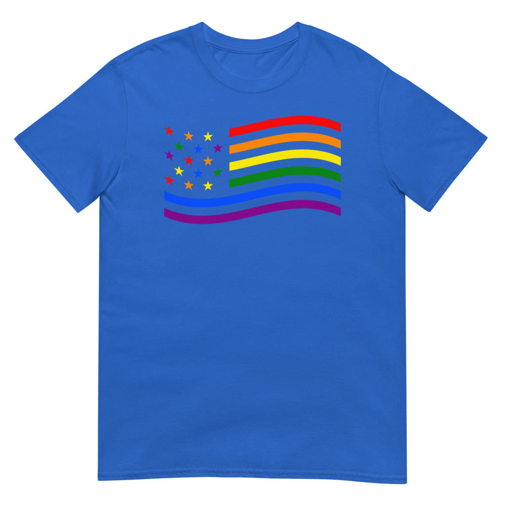 Debut garment mockup | Pride in the USA (Daily Dozen) | Royal