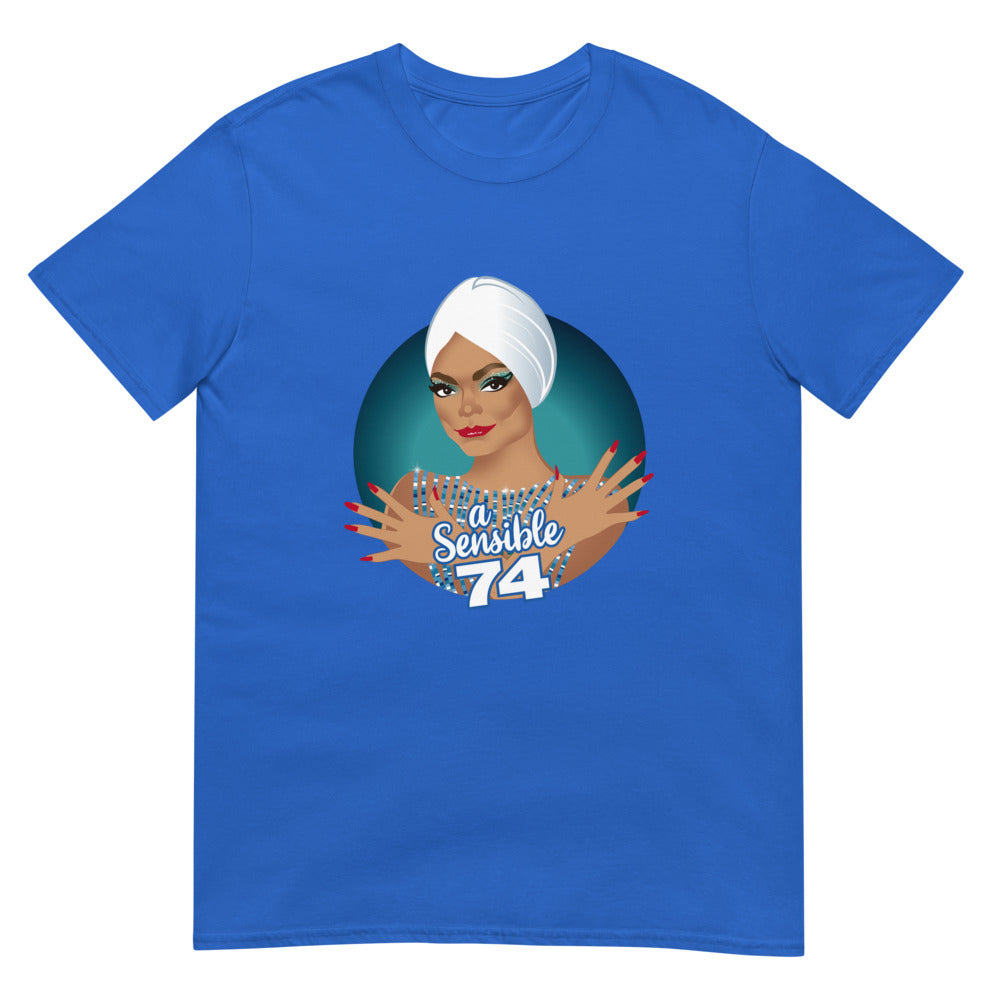 Debut garment mockup | Sensible 74 (Daily Dozen) | Royal