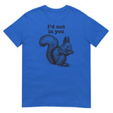 Debut garment mockup | I'd Nut in You (Daily Dozen) | Royal