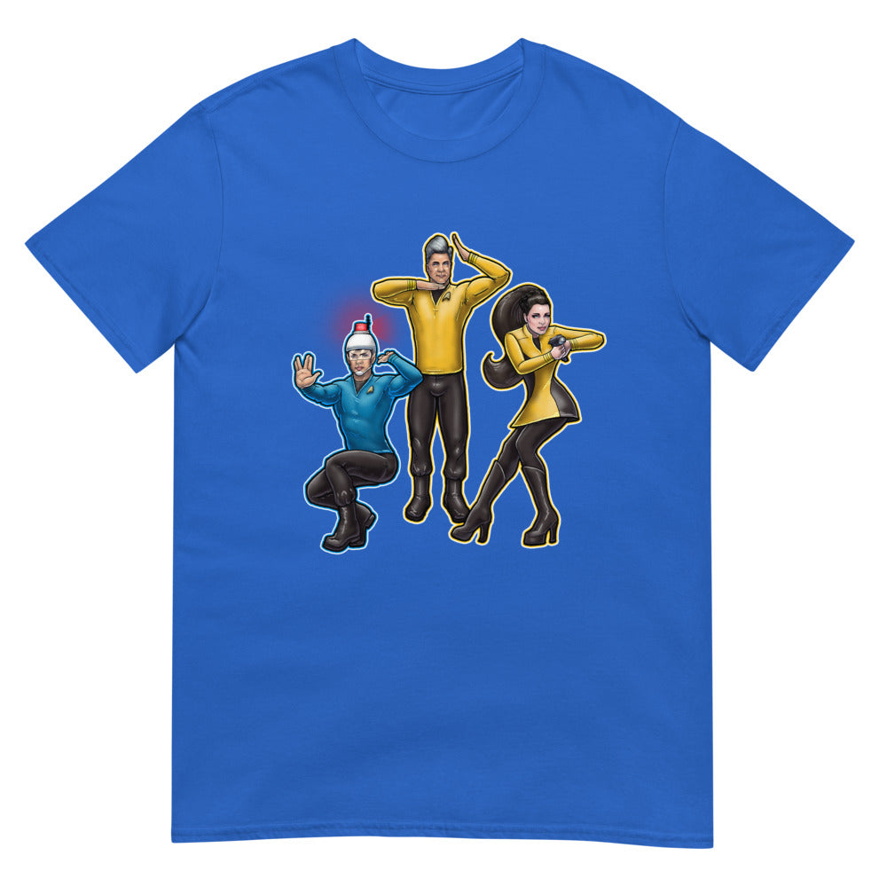 Debut garment mockup | Warp that Effing Duck (Daily Dozen) | Royal