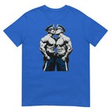 Debut garment mockup | Boys in Blue (Daily Dozen) | Royal