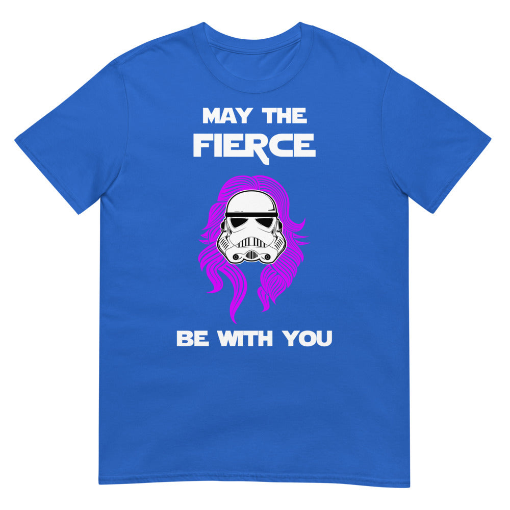 Debut garment mockup | May the Fierce Be With You (Daily Dozen) | Royal