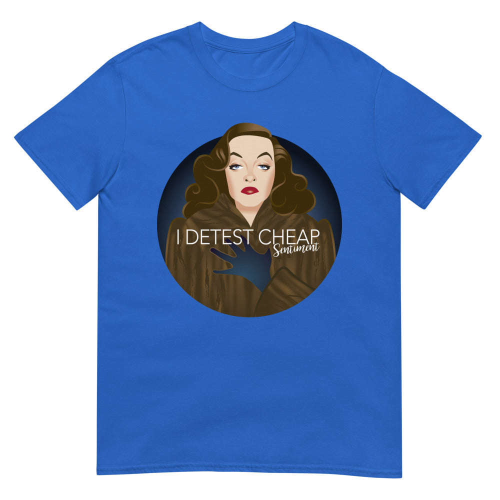 Debut garment mockup | Cheap Sentiment (Daily Dozen) | Royal